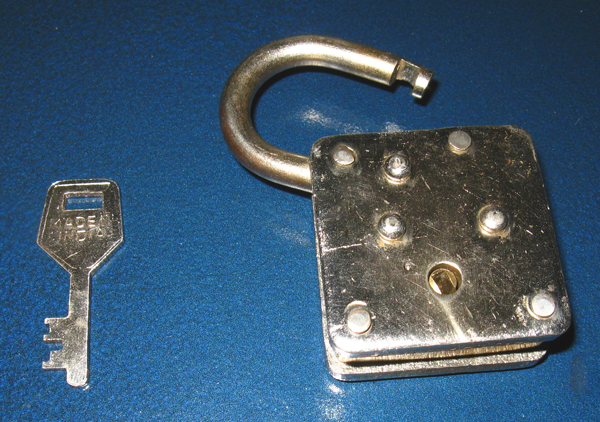 Lock Back View